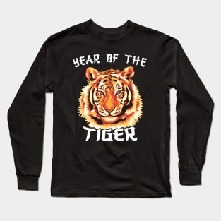 Year of the Tiger 2022 Chinese New Year Zodiac Long Sleeve T-Shirt